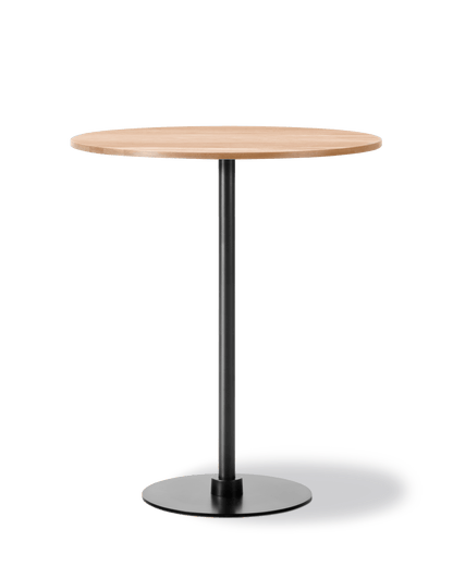 Fredericia Plan Table søylebord Ø90 cm. Velg understell og bordplate.