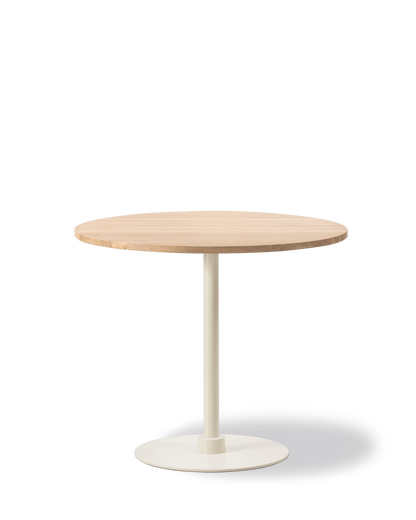 Fredericia Plan Table søylebord Ø90 cm. Velg understell og bordplate