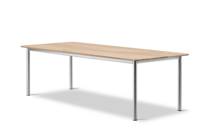 Fredericia Plan Table bord 240 × 100 cm. Velg understell, høyde og bordplate