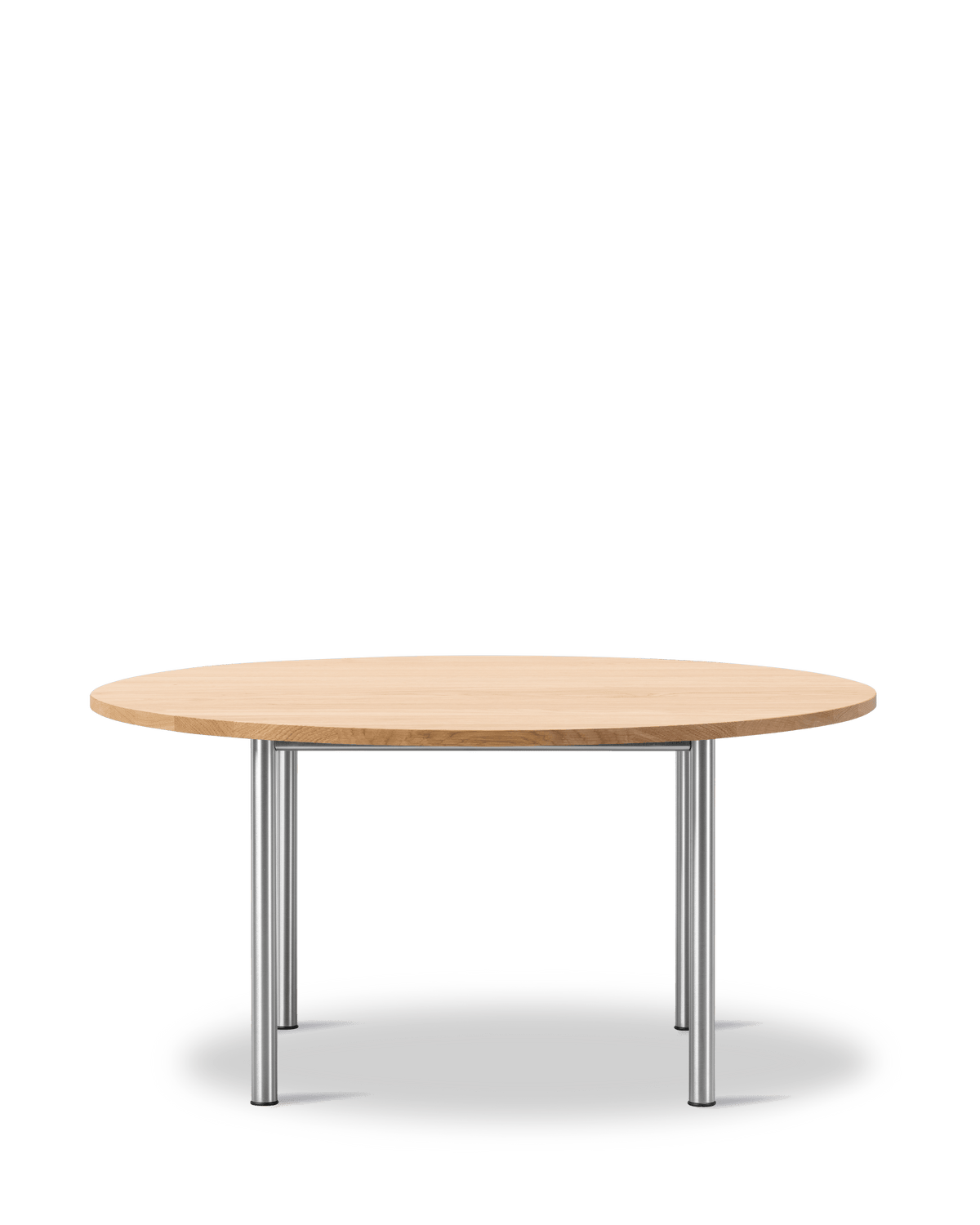 Fredericia Plan Table bord Ø150 cm. Velg understell, høyde og bordplate