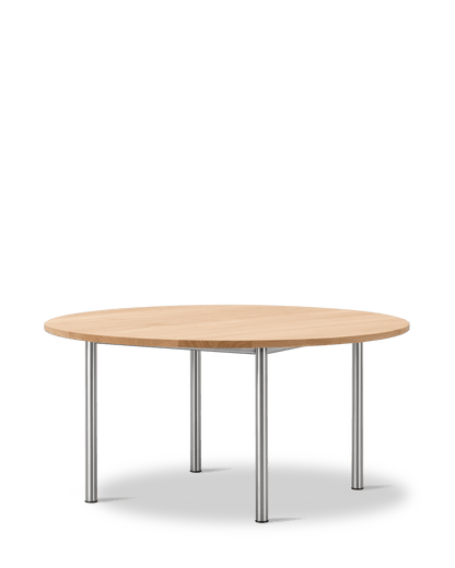 Fredericia Plan Table bord Ø150 cm. Velg understell, høyde og bordplate