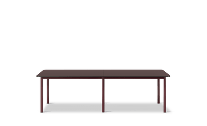 Fredericia Plan Table konfigurasjon B, 260 × 120 cm. Velg understell, høyde og bordplate