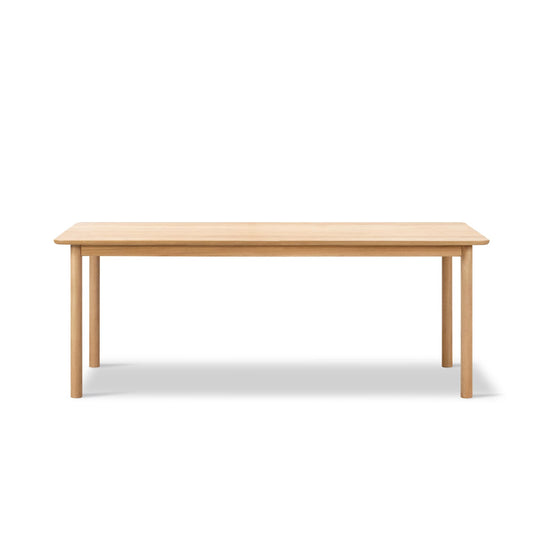 Fredericia Plan Wood Table bord 200 × 100 cm. Velg treverk og bordplate
