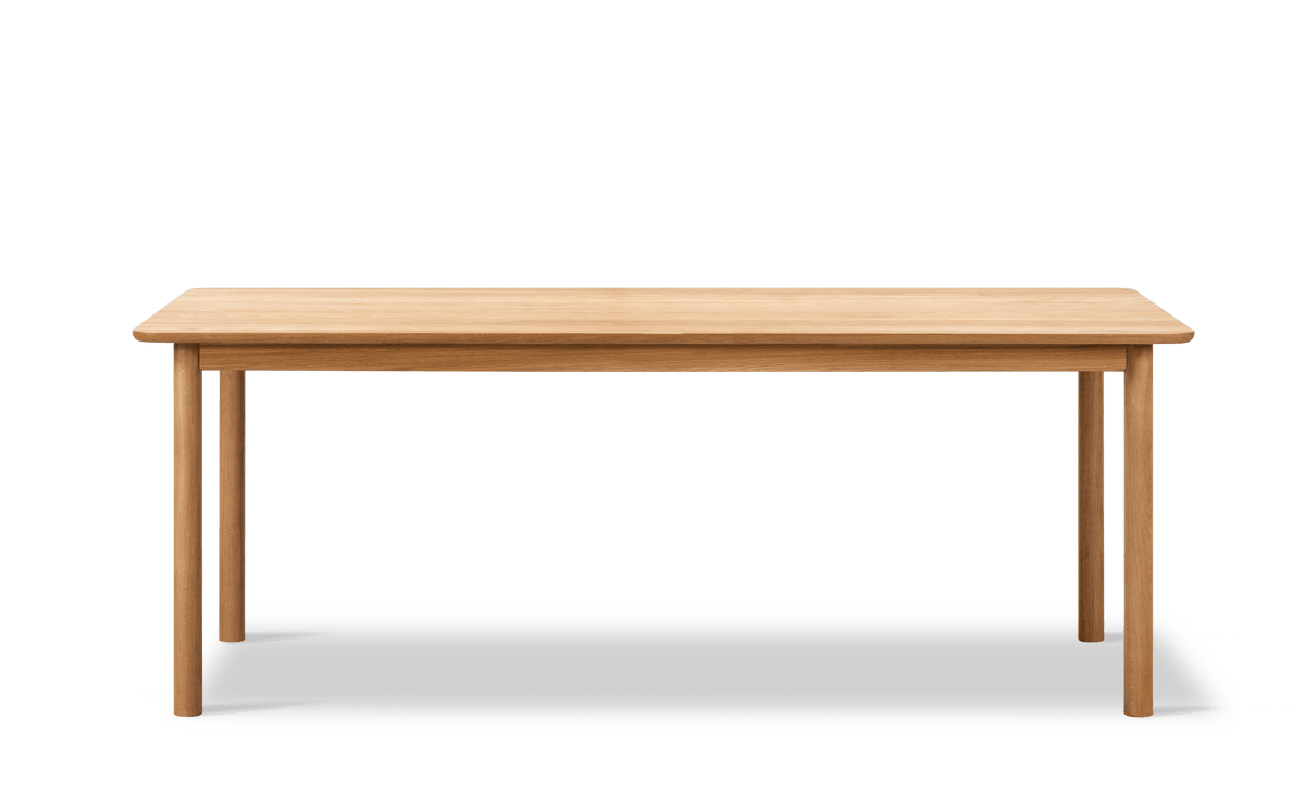 Fredericia Plan Wood Table bord 200 × 100 cm. Velg treverk og bordplate