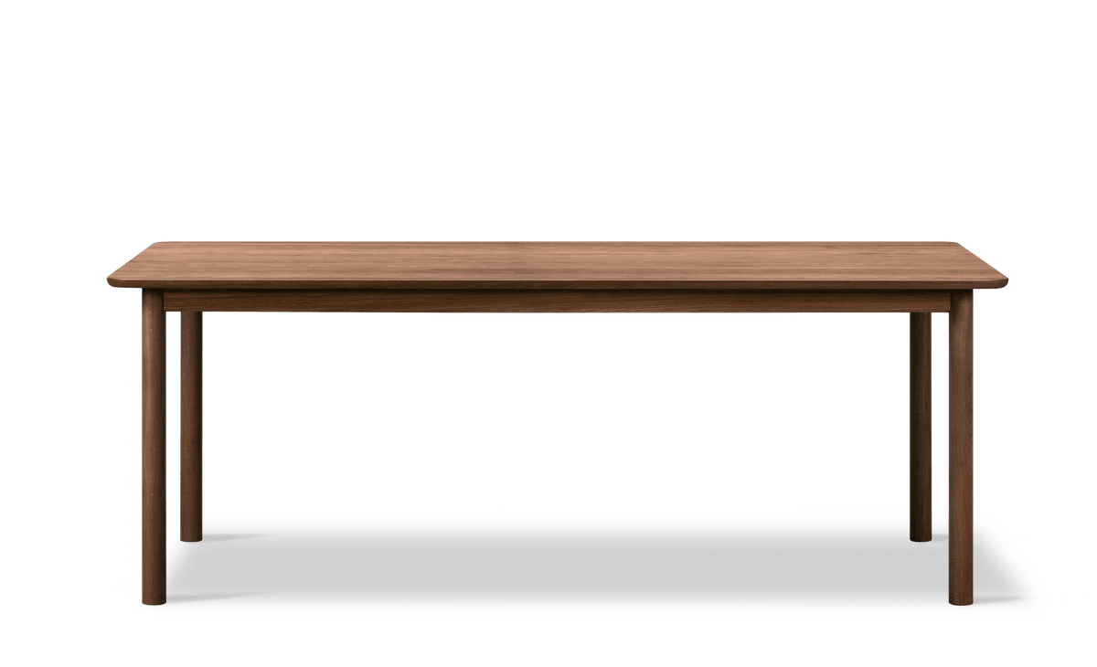 Fredericia Plan Wood Table bord 200 × 100 cm. Velg treverk og bordplate