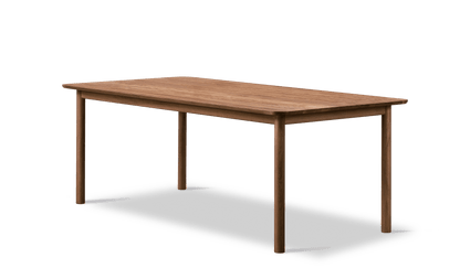 Fredericia Plan Wood Table bord 200 × 100 cm. Velg treverk og bordplate