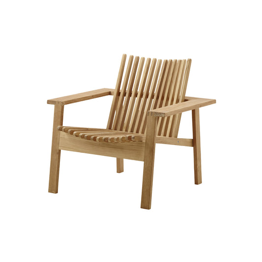 Cane-line Amaze loungestol, teak. Velg pute