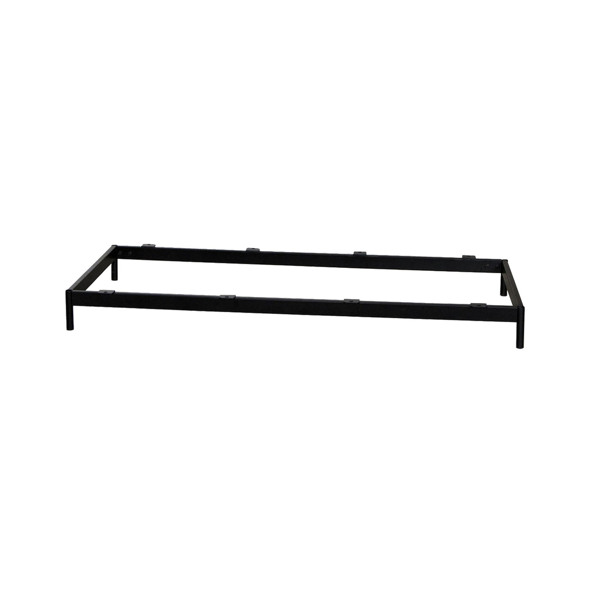 Cane-line Aura stelmodul 2-seter 145×65 cm, sort metall