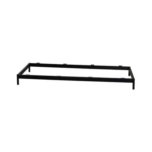 Cane-line Aura stelmodul 2-seter 145×65 cm, sort metall