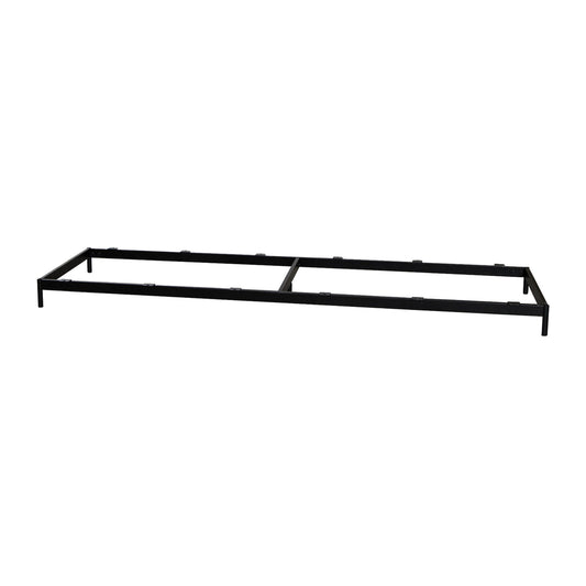 Cane-line Aura stelmodul 3-seter 225×65 cm, sort metall