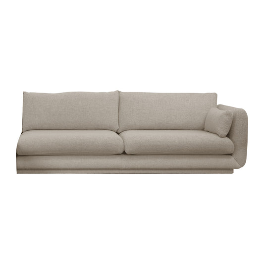 Cane-line Bloom 3-seter sofamodul venstre m/sokkel, 240 cm
