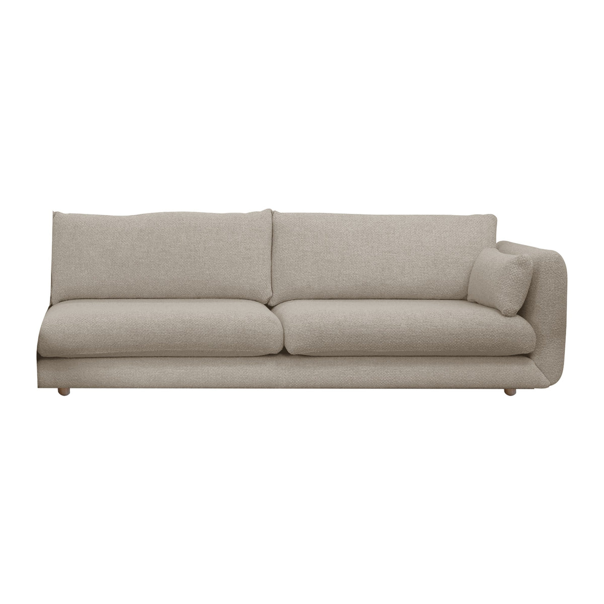 Cane-line Bloom 3-seter sofamodul venstre m/teakbein, 240 cm