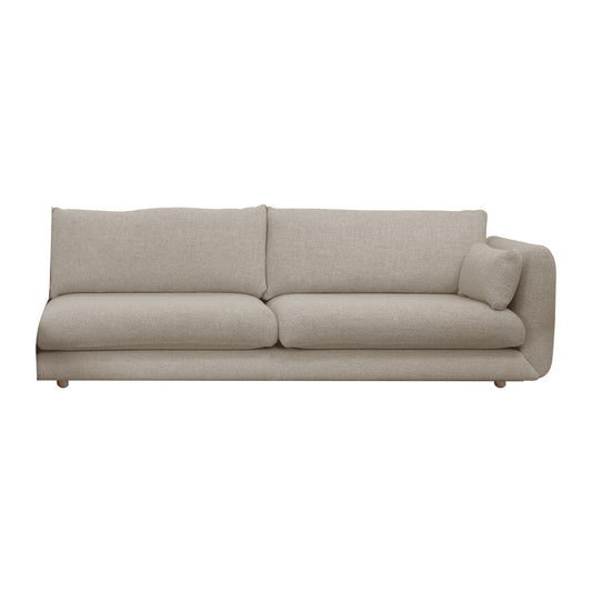 Cane-line Bloom 3-seter sofamodul venstre m/teakbein, 240 cm