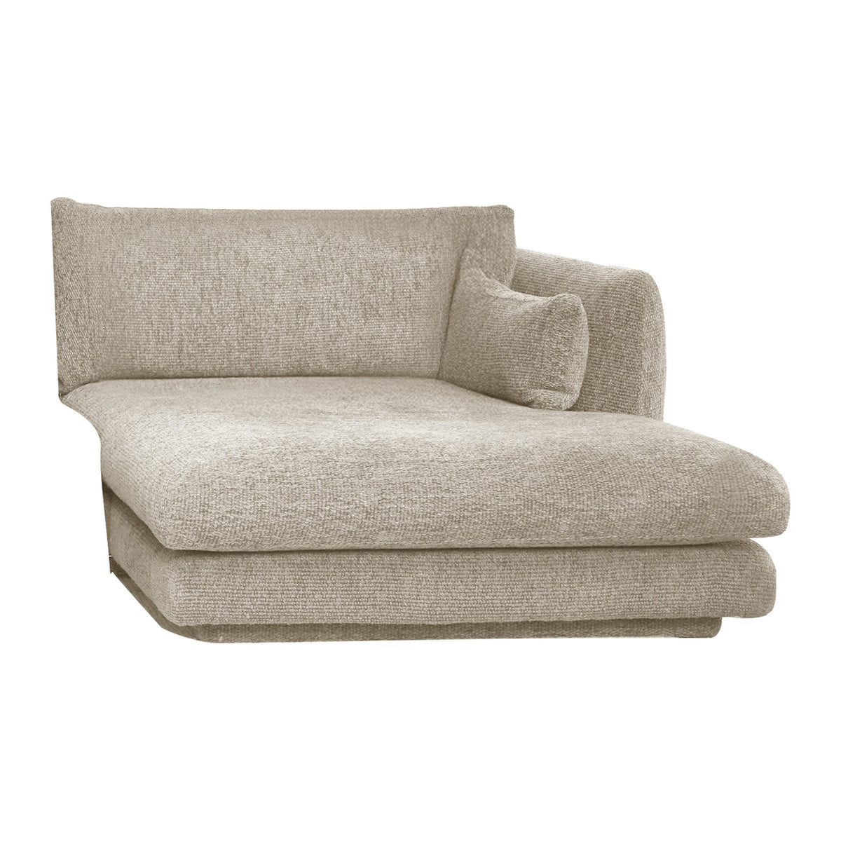Cane-line Bloom sjeselongmodul venstre m/sokkel, 124×170 cm