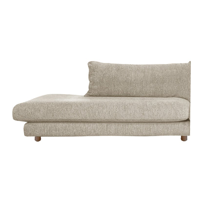 Cane-line Bloom open end-modul høyre m/teakbein, 158 cm