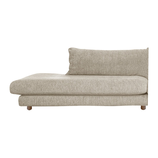 Cane-line Bloom open end-modul høyre m/teakbein, 158 cm