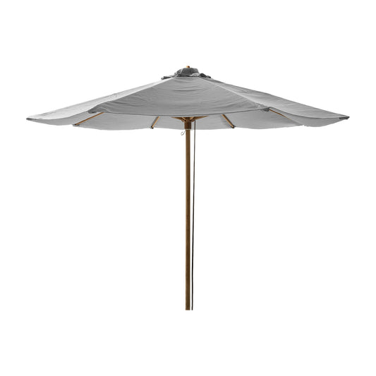 Cane-line Classic parasoll Ø 3 m m/snoretrekk, teak. Velg parasollfot