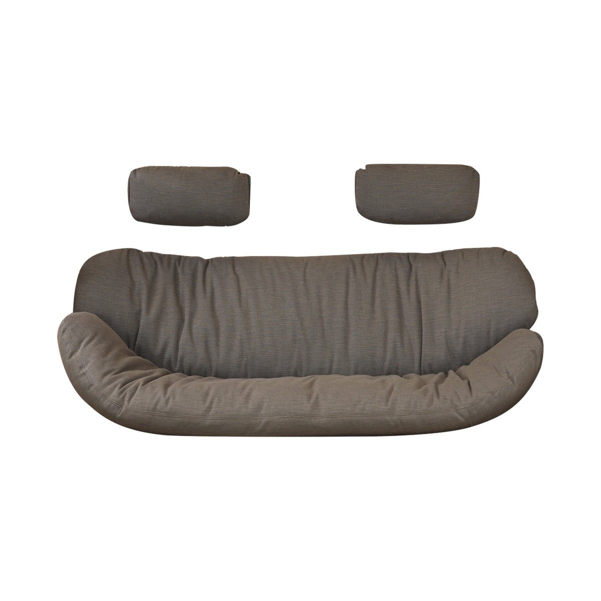 Cane-line Hive putesett til 2-seter sofa, inkl. nakkepute. Velg farge