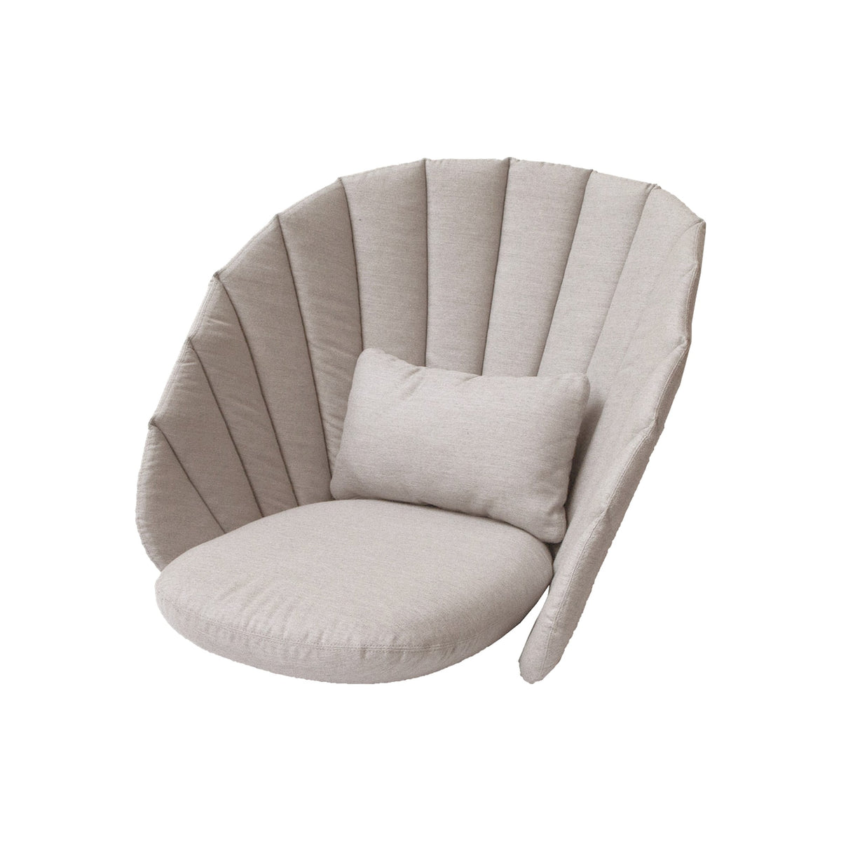 Cane-line Peacock loungestol/gyngestol putesett
