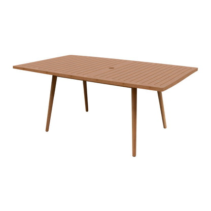 Cane-line Define spisebord 180×100 cm, teak. Velg bordplate