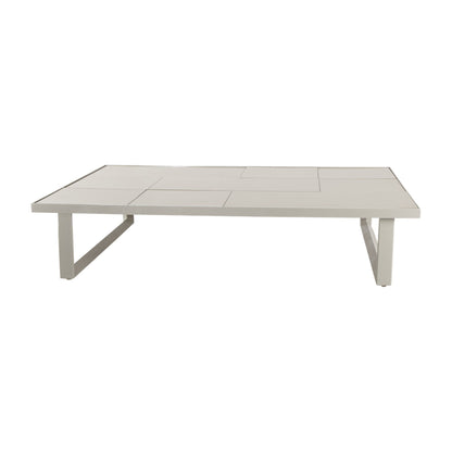 Cane-line Glaze sofabord 120×70 cm, sand, glasert lavastein