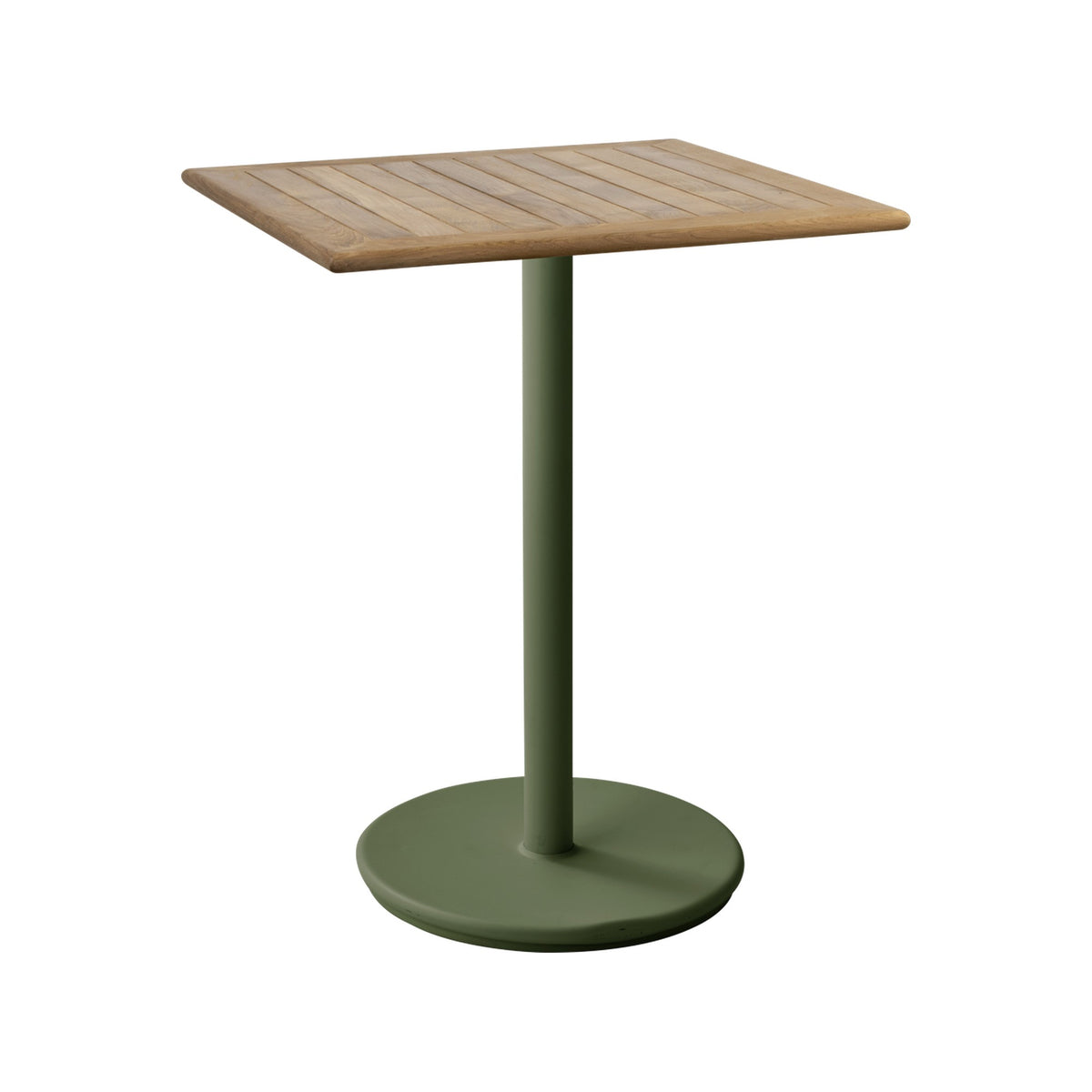 Cane-line Go kafébord 72×72 cm, teak. Velg understell