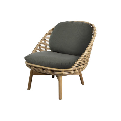 Cane-line Hive loungestol, teak. Velg putesett