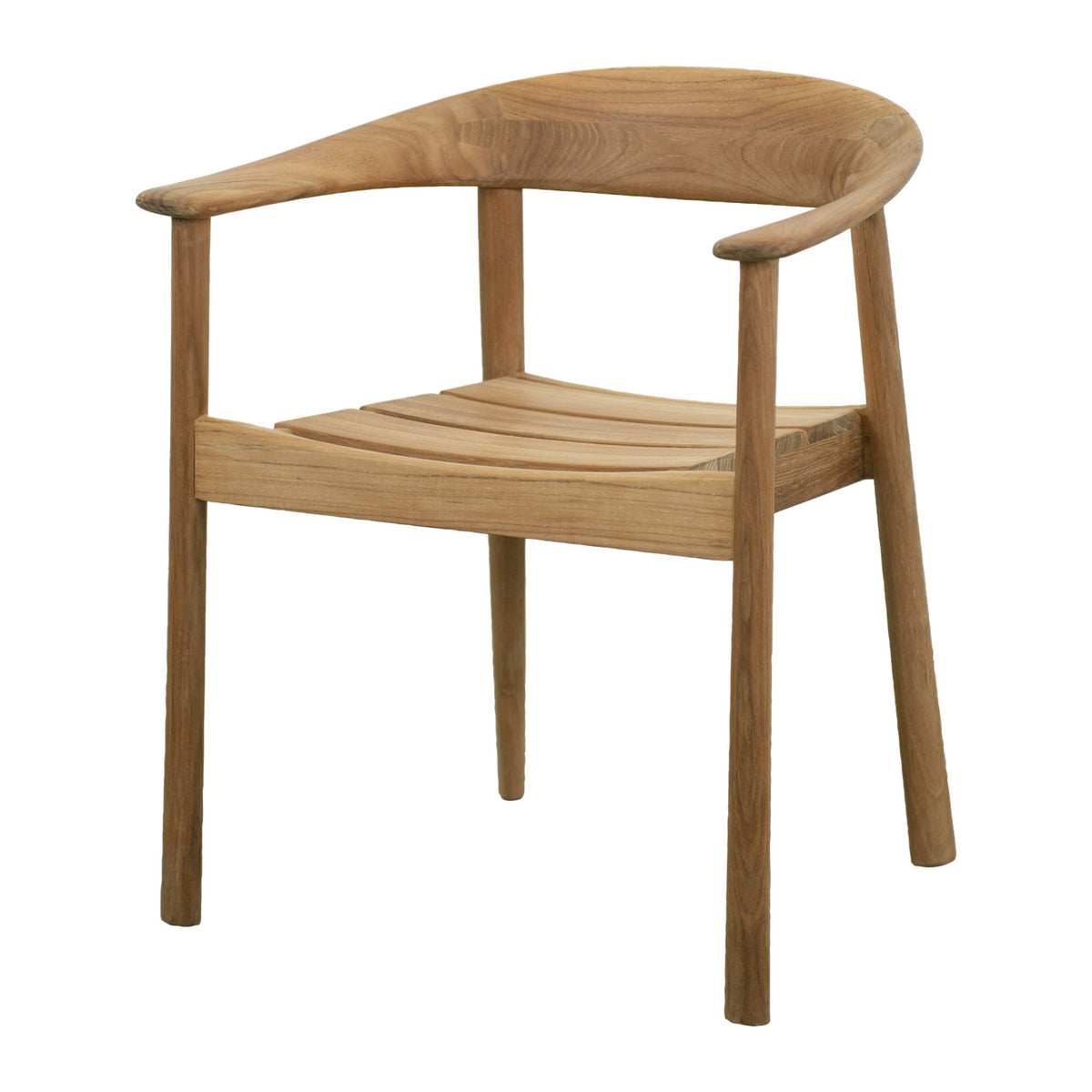 Cane-line Majestic stol m/armlener, teak. Velg pute