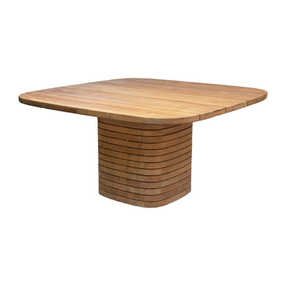 Cane-line Mellow spisebord 144×144 cm, teak