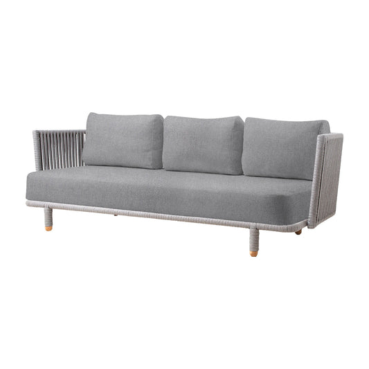 Cane-line Moments 3-seter sofa, Soft Rope