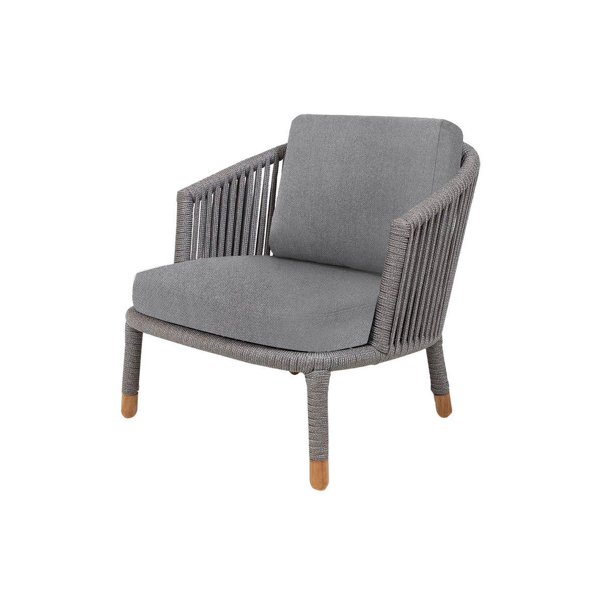 Cane-line Moments loungestol, Soft Rope