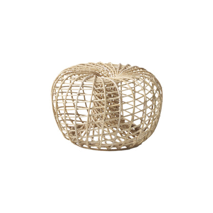 Cane-line Nest sofabord/krakk liten Ø 67 cm, rotting (innendørs). Velg med eller uten glassplate