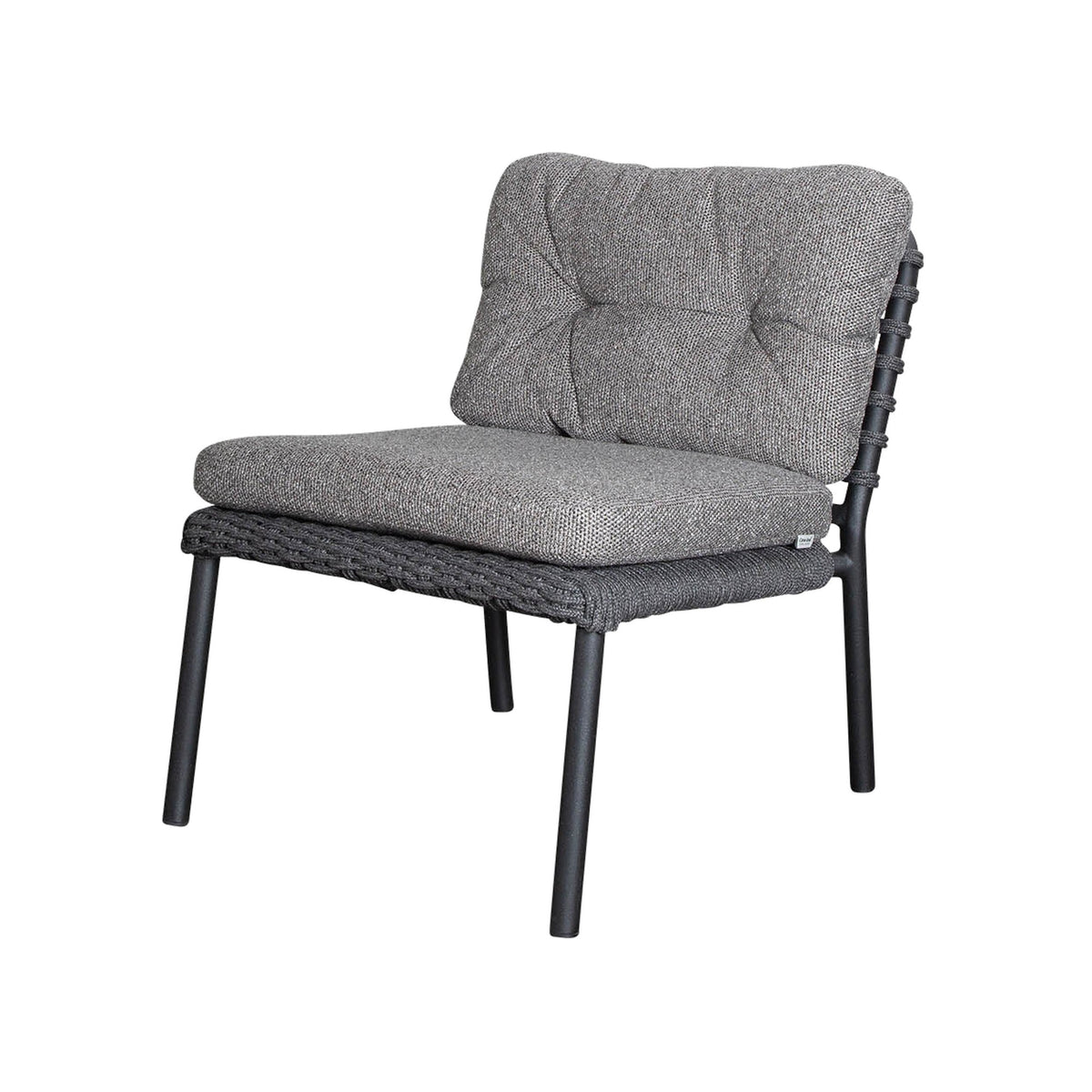 Cane-line Ocean enkeltmodul m/putesett, dark grey