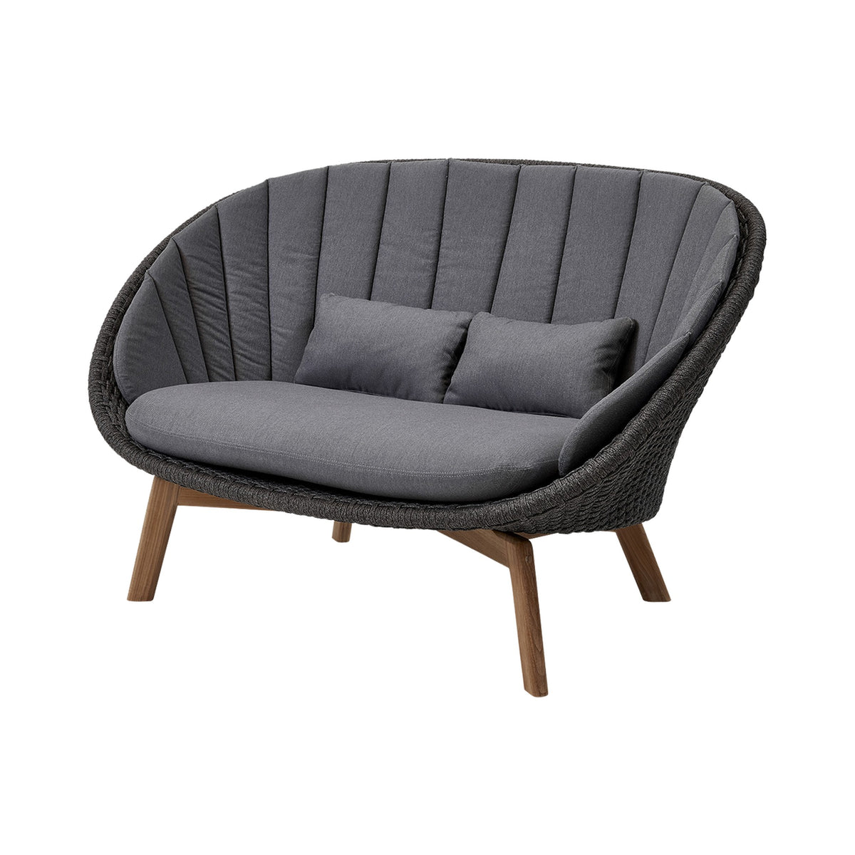 Cane-line Peacock 2-seter sofa, teak
