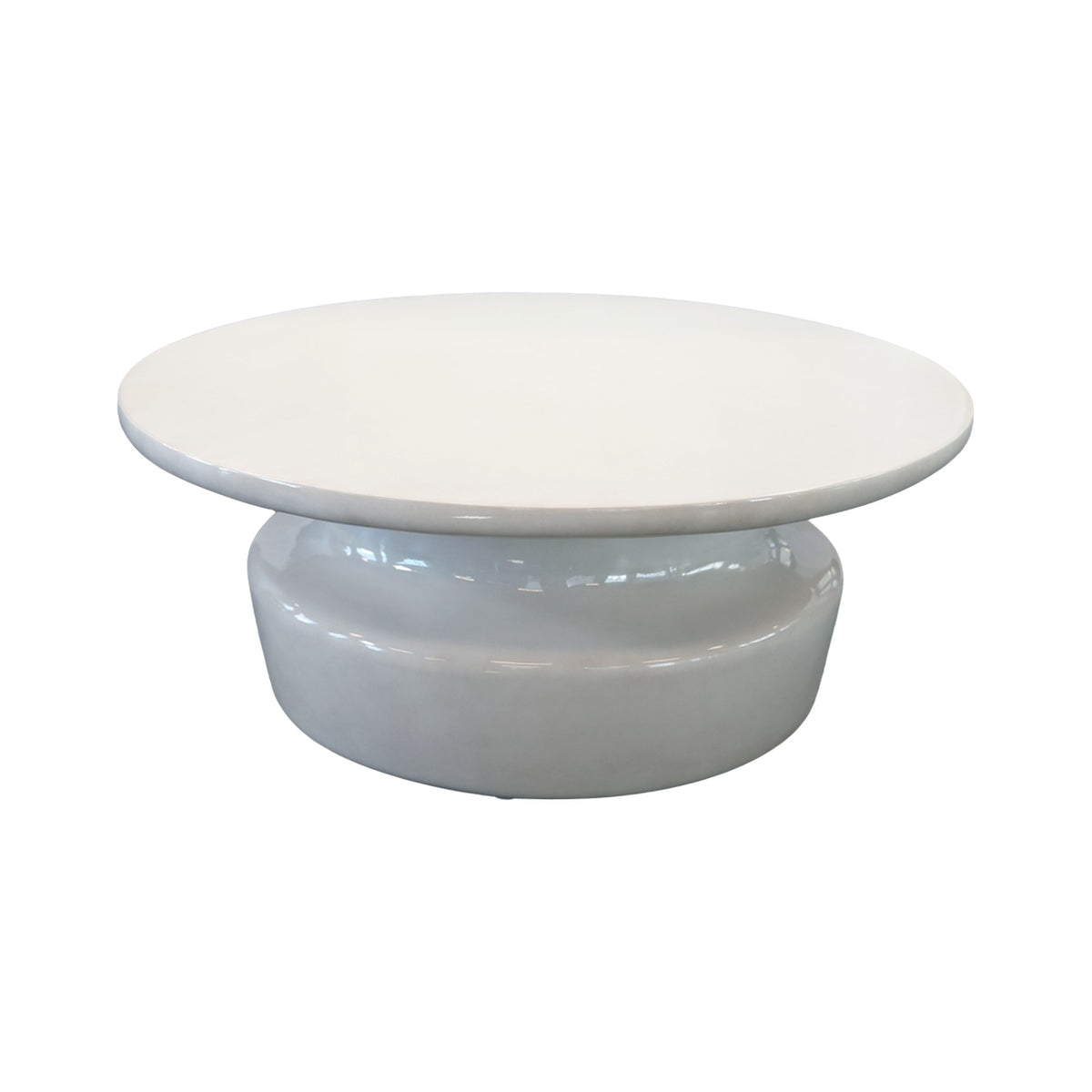 Cane-line Pop sofabord stor, Ø 90 cm