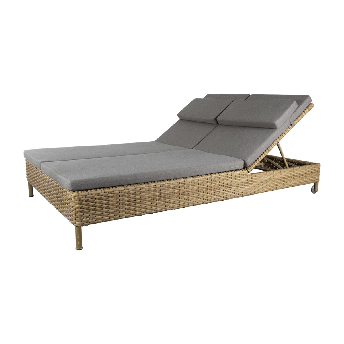 Cane-line Rest solseng dobbel, Natural Weave