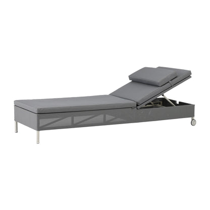 Cane-line Rest solseng single, Tex, inkl. pute