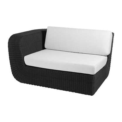 Cane-line Savannah 2-seter sofa høyre modul, Black Weave