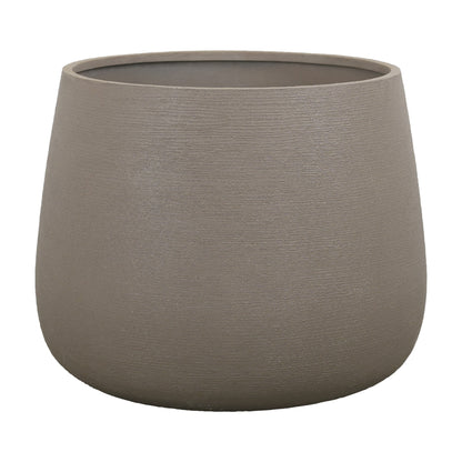 Cane-line Soil krukke rund stor, Ø 86 cm, Taupe structure