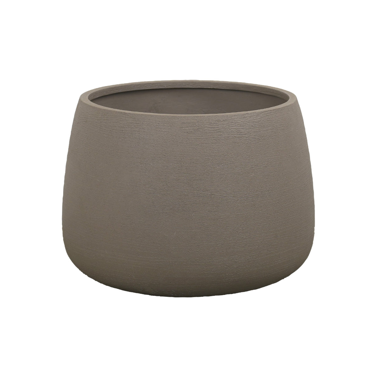Cane-line Soil krukke rund medium, Ø 68 cm, Taupe structure