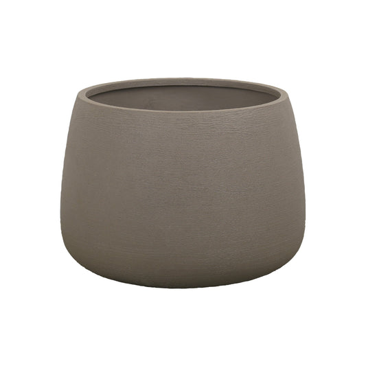 Cane-line Soil krukke rund medium, Ø 68 cm, Taupe structure