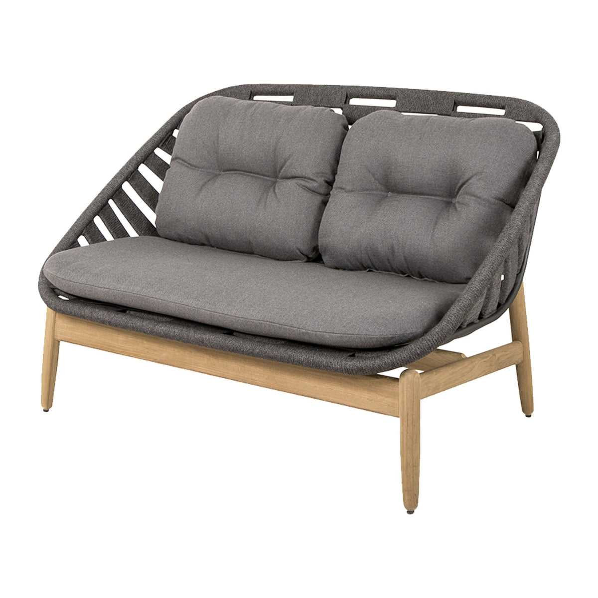 Cane-line Strington 2-seter sofa, teak. Velg utførelse