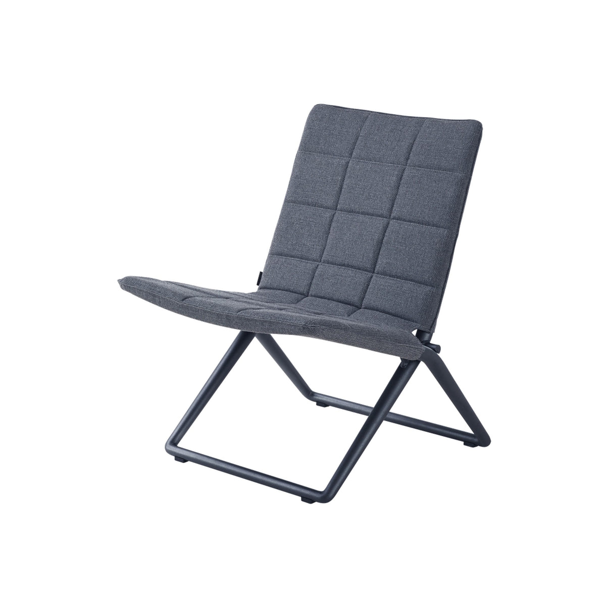 Cane-line Traveller lounge klappstol, grey AirTouch