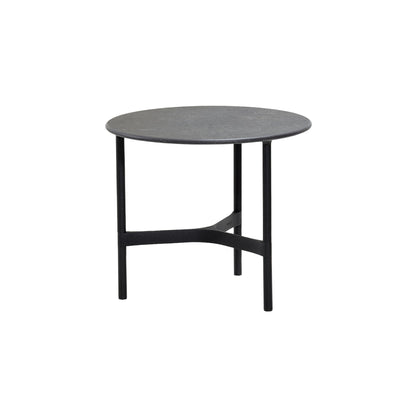 Cane-line Twist sofabord liten Ø45 cm. Velg understell og bordplate