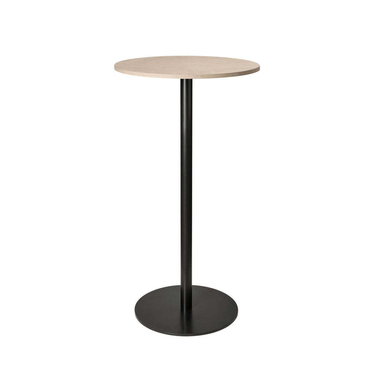 Mater Matek bord Ø 60 cm. Velg farge og understell