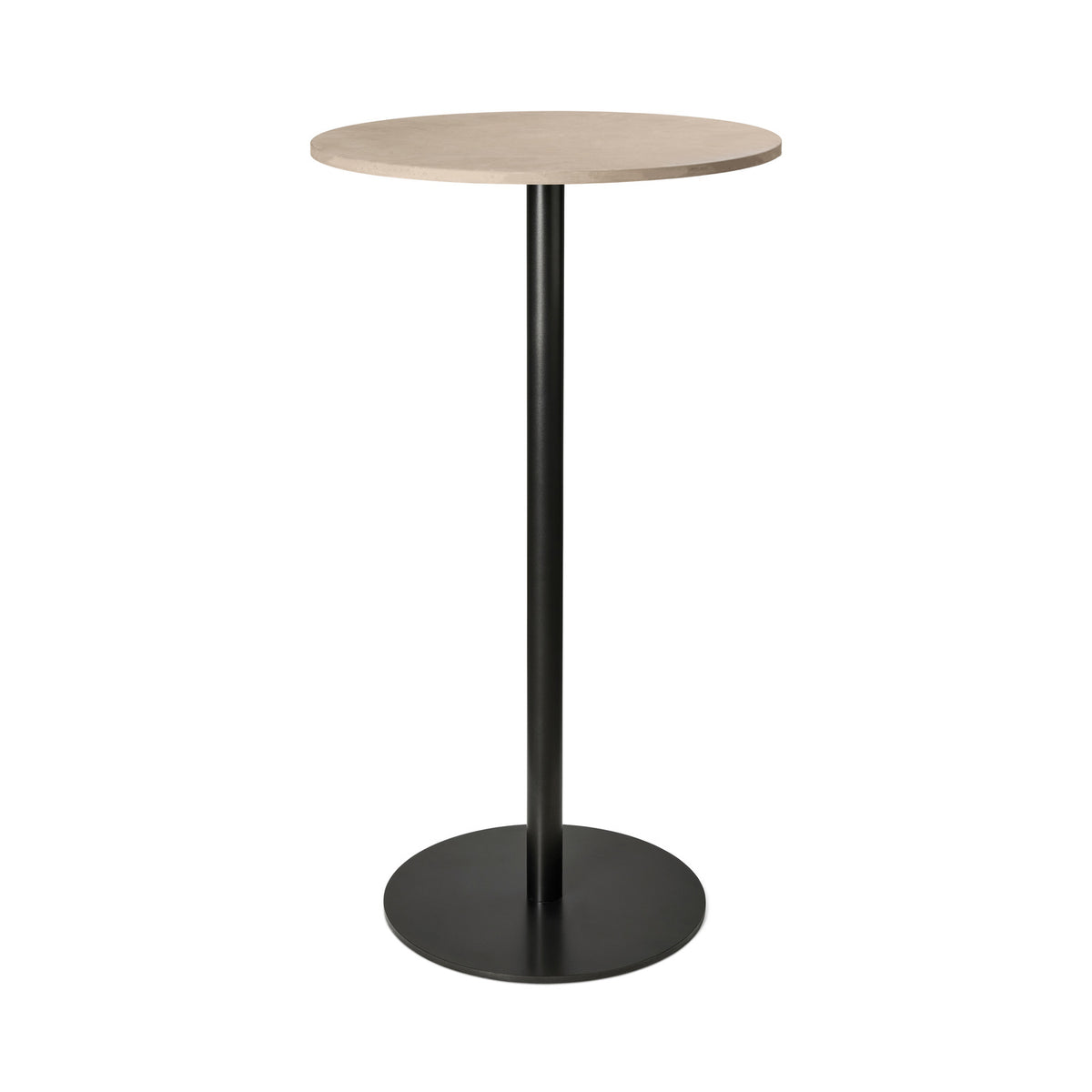 Mater Matek bord Ø 60 cm. Velg farge og understell