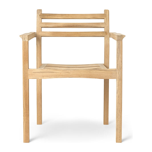 Carl Hansen AH502 utestol med armlener i teak