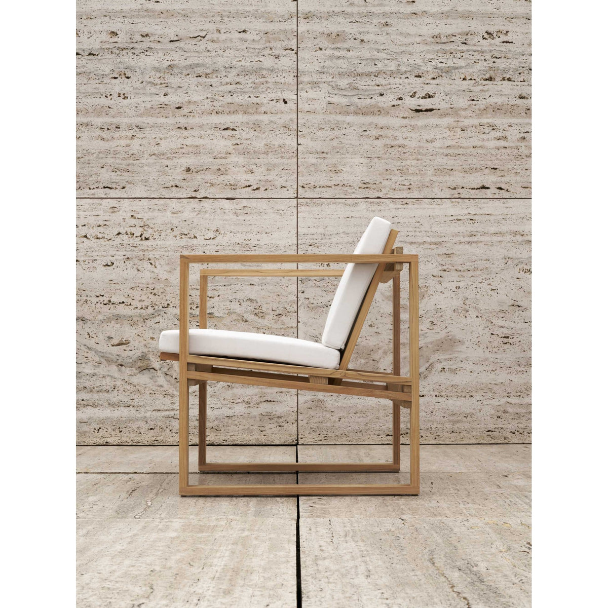 Carl Hansen BK11 Indoor-Outdoor lenestol i teak