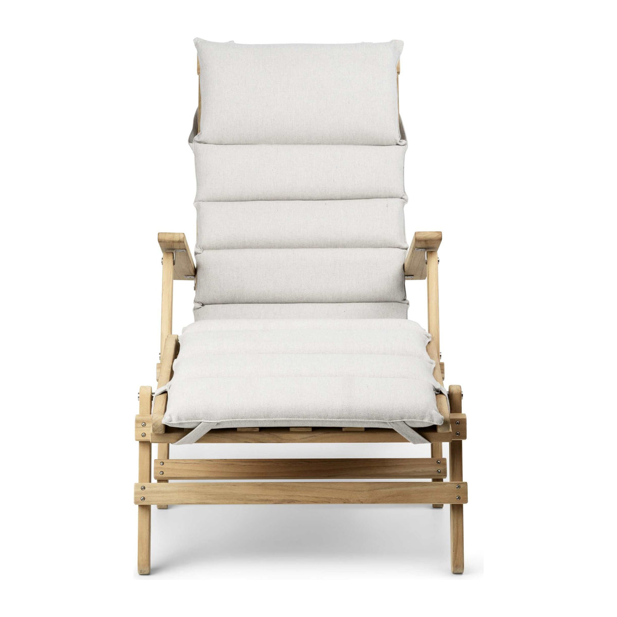Carl Hansen BM5565 Deck Chair med fotskammel inkl. pute