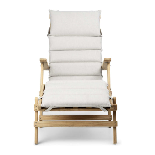 Carl Hansen BM5565 Deck Chair med fotskammel inkl. pute